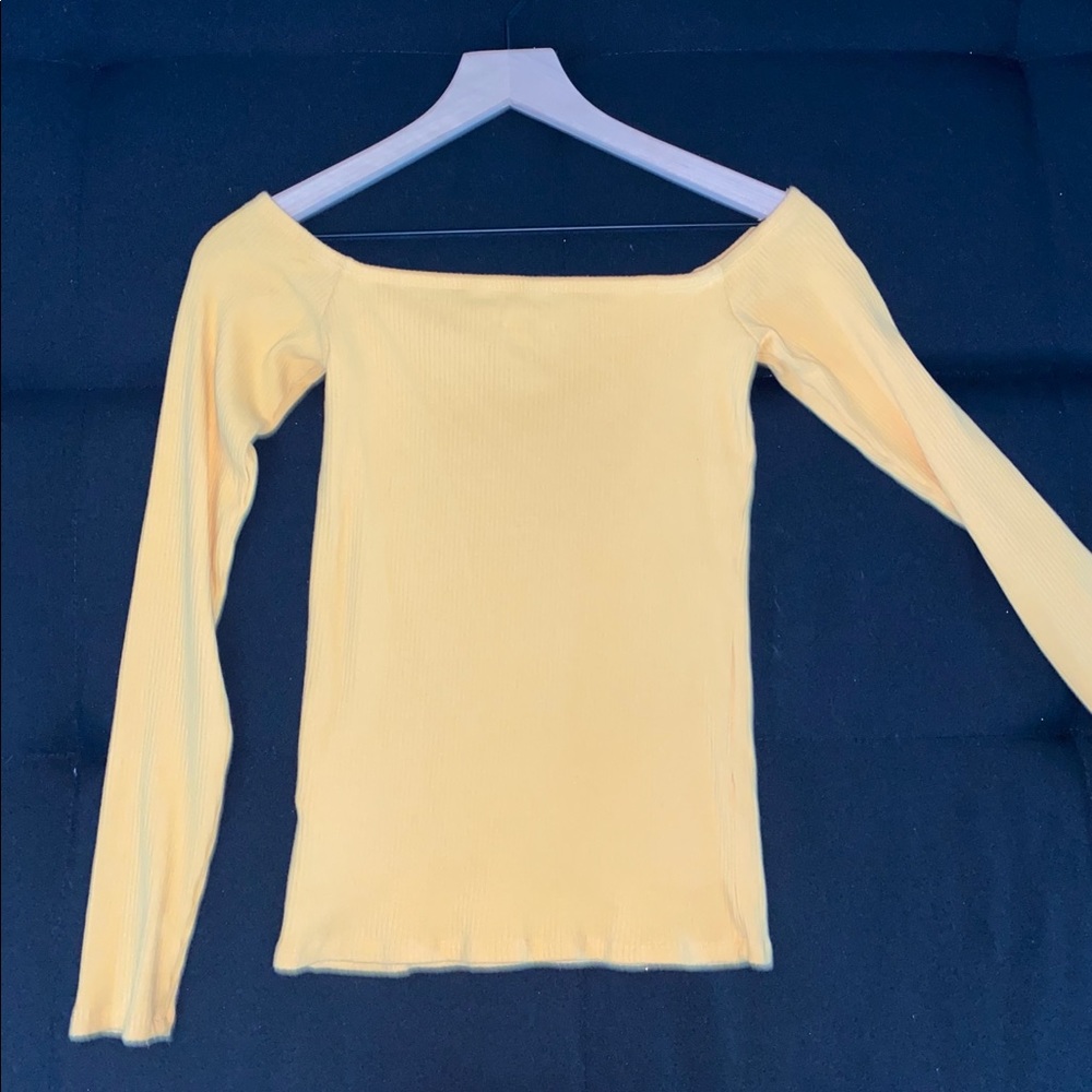 Gold Slimtight long sleeve from Hollister